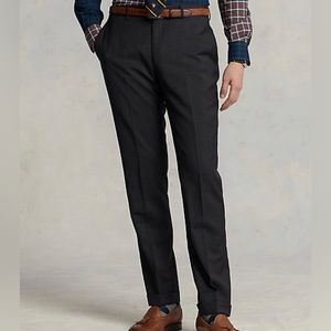 ralph lauren slim fit wool twill trouser